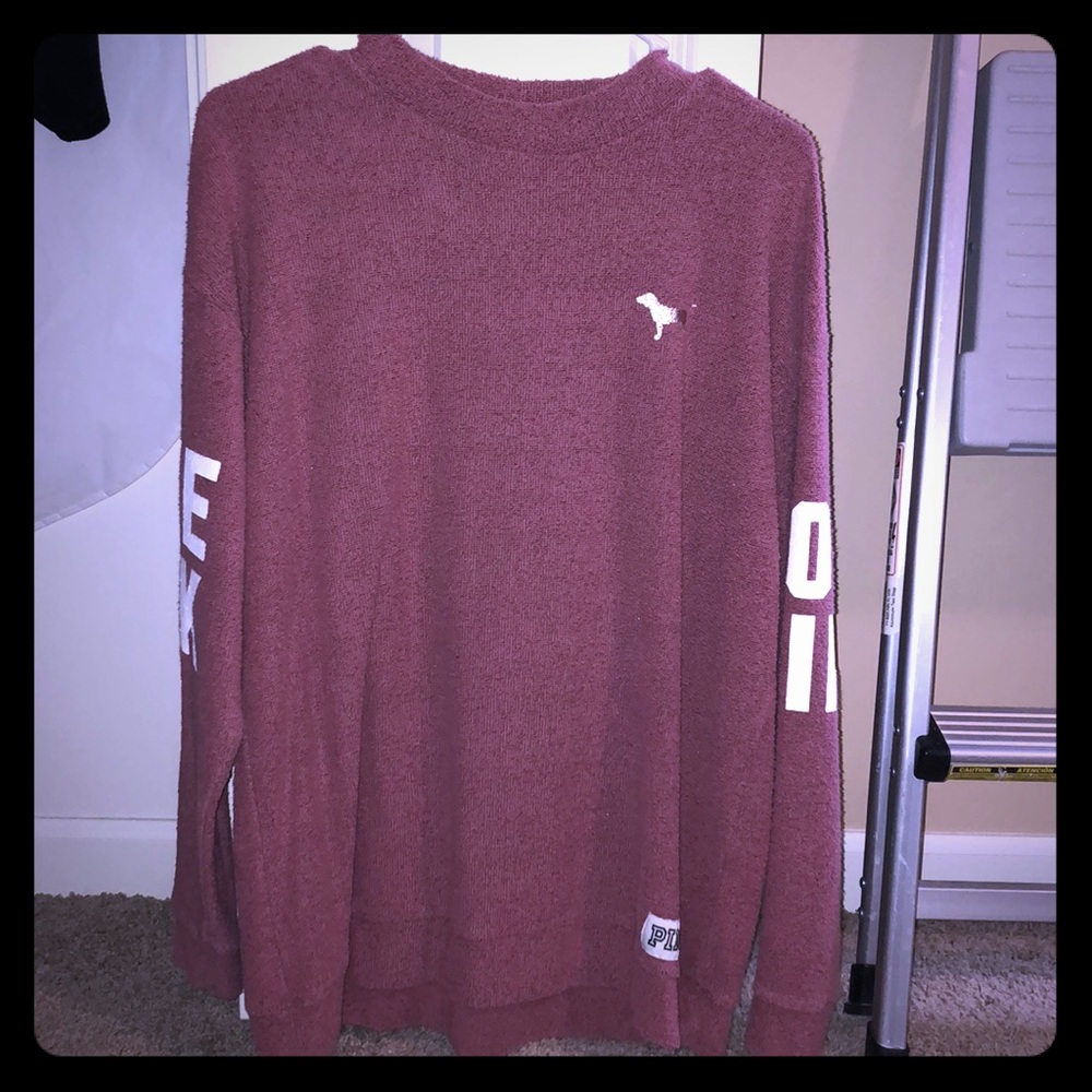 Pink crewneck